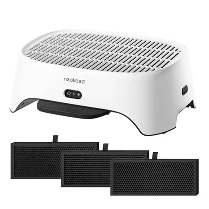Neakasa Airstep Pet Air Purifier with Three Modes for Odor, Dust, and Pet Hair Control, Compatible with M1 Plus / M1 Lite and Most Automatic and Traditional Litter Boxes