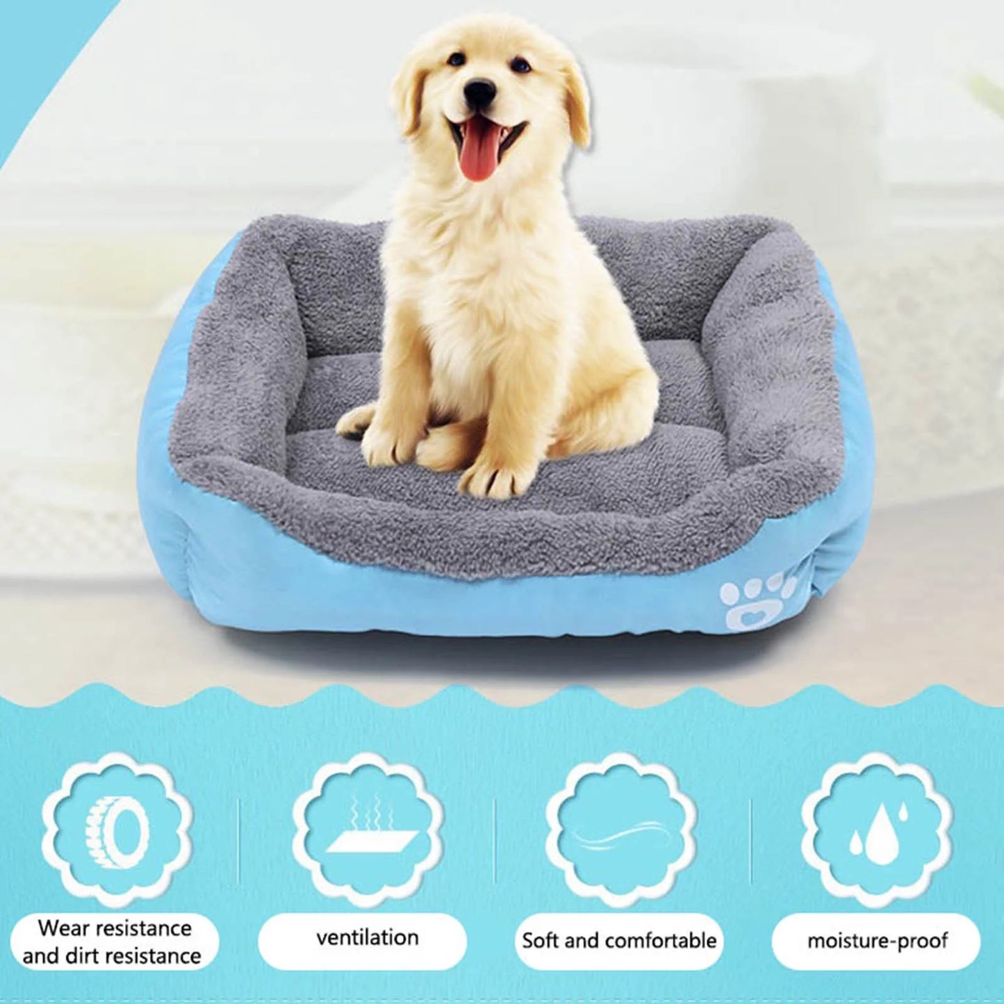 Small Dog Bed Pet Winter Warm Pet Bed Pet Supplies and Dog Sleeping Bed