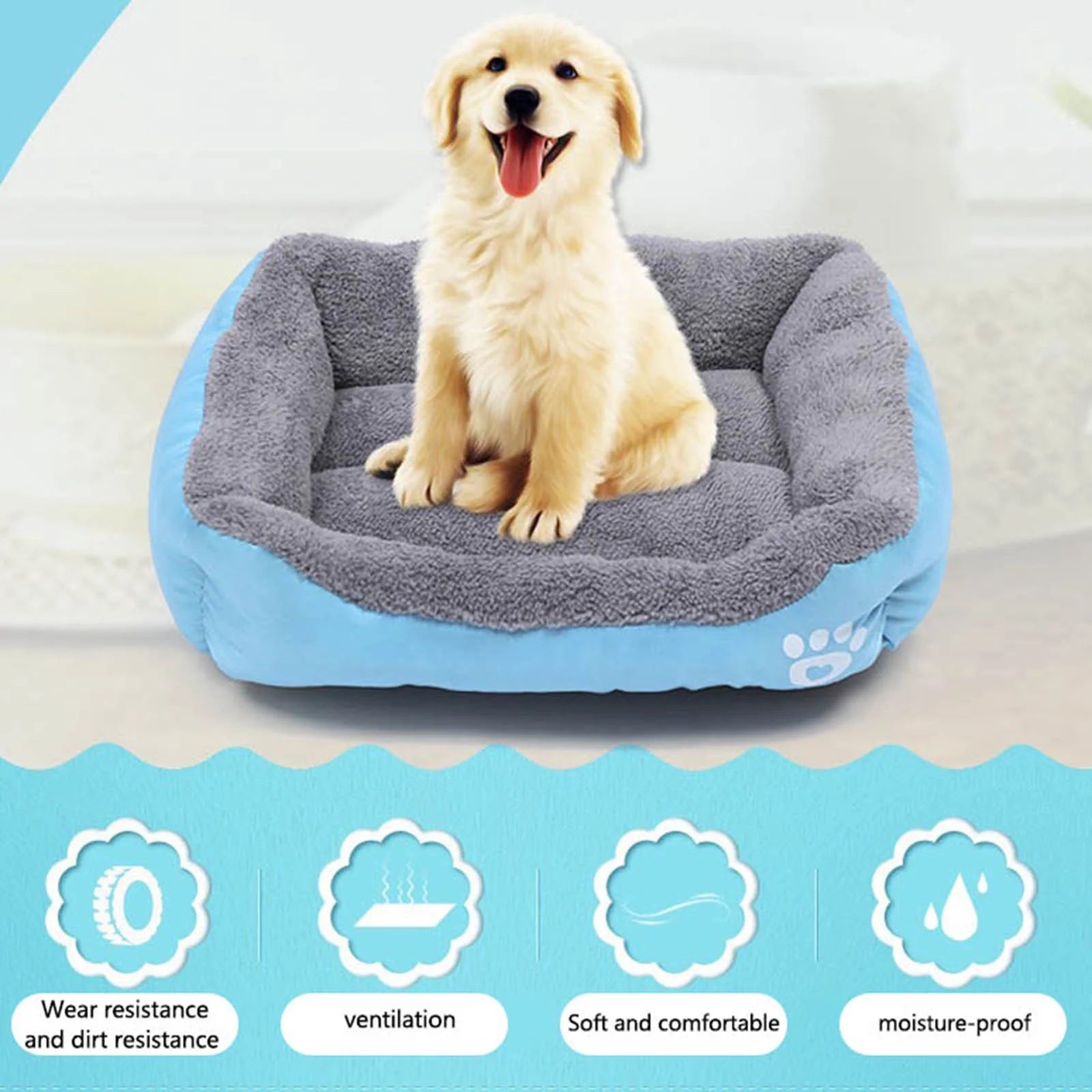 Small Dog Bed Pet Winter Warm Pet Bed Pet Supplies and Dog Sleeping Bed
