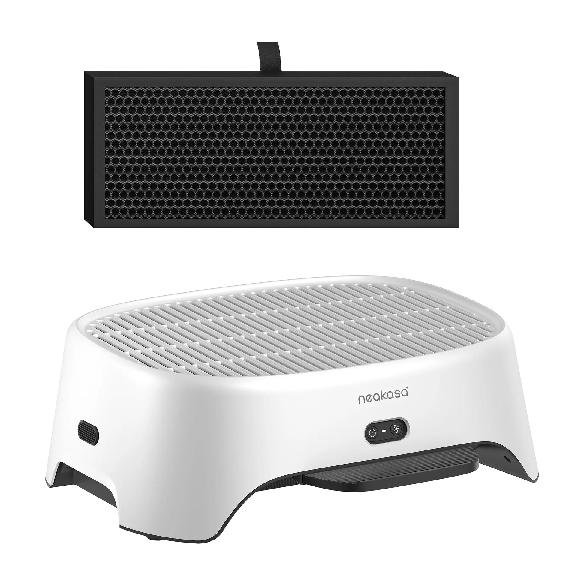 Neakasa Airstep Pet Air Purifier with Three Modes for Odor, Dust, and Pet Hair Control, Compatible with M1 Plus / M1 Lite and Most Automatic and Traditional Litter Boxes