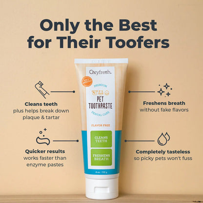 Premium Pet Toothpaste for Optimal Dental Care and Plaque Removal