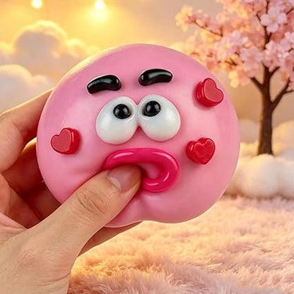 Smushers Squishy Cutie Toy - Multisensory Stress Relief Dog Face Swap Toy Made from Safe Maltose Material, Portable and Ideal for Anxiety Relief and Party Favors
