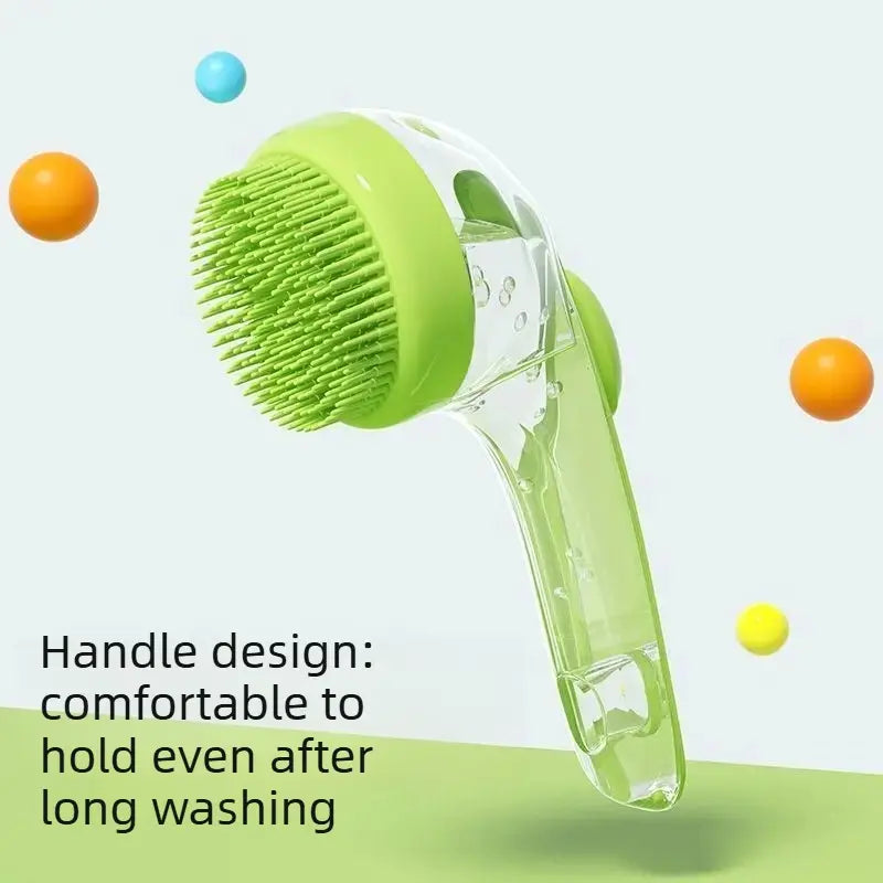 2-Pack Silicone Bath Brush for Dogs and Cats – Versatile Bathing, Massage, and Scrubbing Tool