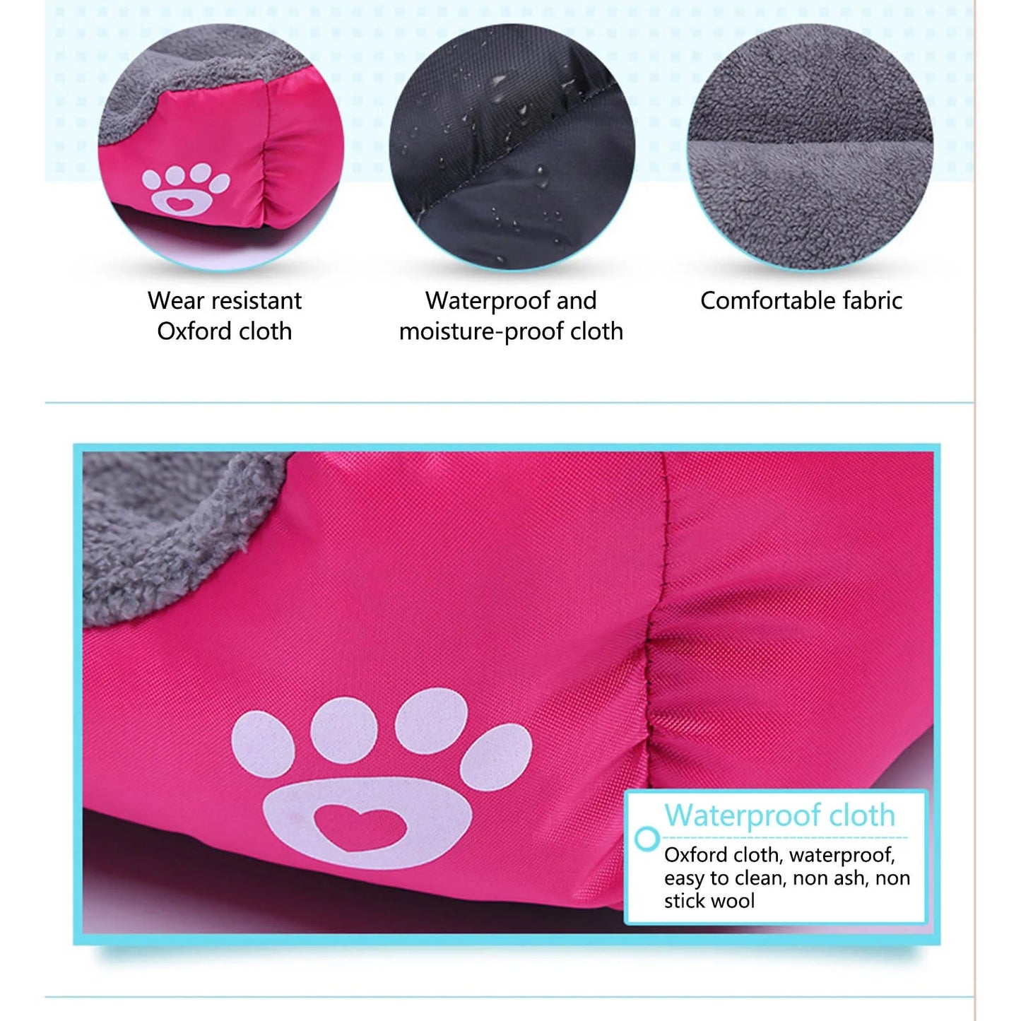 Small Dog Bed Pet Winter Warm Pet Bed Pet Supplies and Dog Sleeping Bed