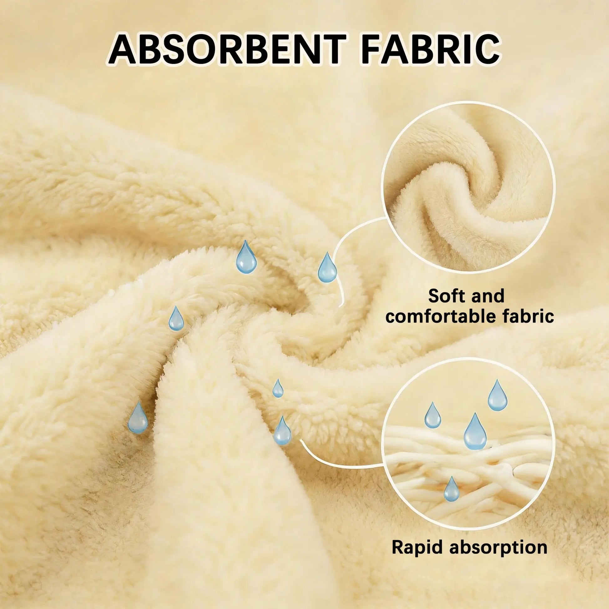 Premium Quick-Drying Pet Bathrobes for Small Dogs and Cats - Soft, Absorbent, and Comfortable for All Seasons with Secure Closure